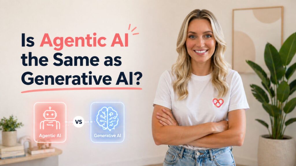 is agentic ai the same as generative ai